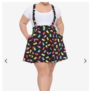 HOT TOPIC GUMMY BEAR SKIRT SIZE SMALL